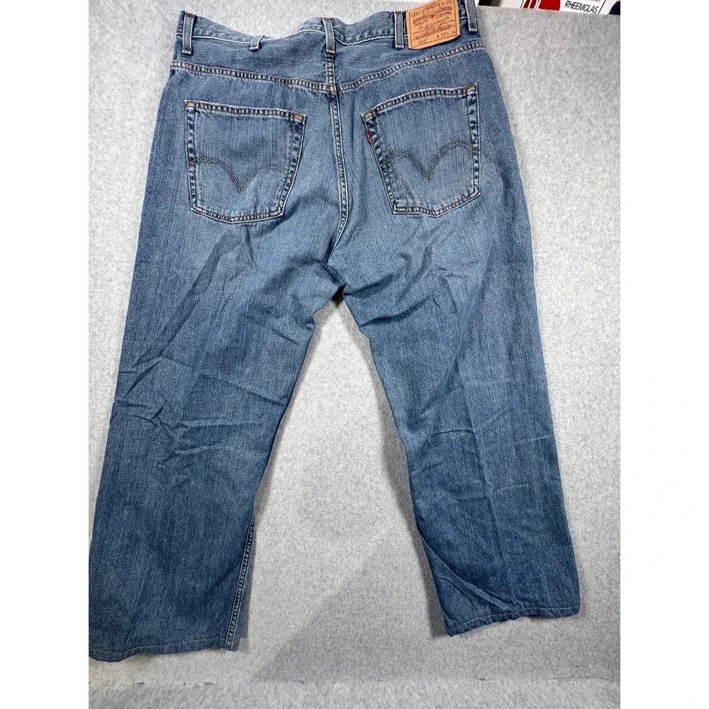 Levis 569 Loose Straight Jeans Mens Denim Relaxed Fit Lot of 3 W38 Hemmed 26
